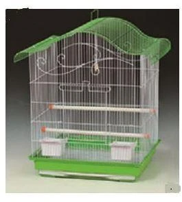HAS A-4007 Kuş Kafesi Oval Çatılı Büyük 48*37*32 Cm ürün görseli 1