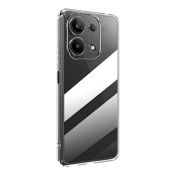 Xiaomi Redmi Note 13 Kılıf Kamera Korumalı Silikon Şeffaf Kapak ürün görseli 1