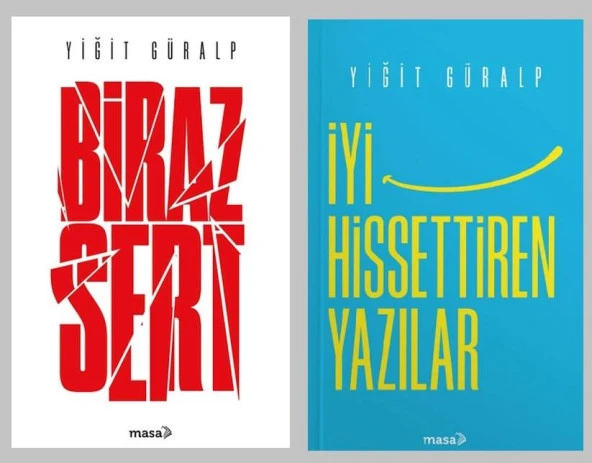 Yiğit Güralp İyi Hissettiren Yazılar + Biraz Sert (2 Kitap) ürün görseli 1