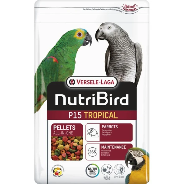 Versele Laga Nutrıbırd P15 Tropıcal 1 Kg ürün görseli 1