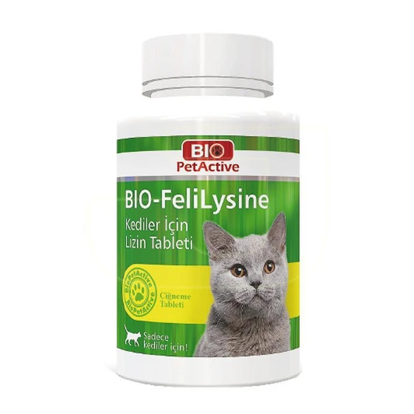 Bio Pet Active Bio Felilysine Kediler İçin Bağışıklık Sistemi Güçlendirici (90 Tablet) ürün görseli 1