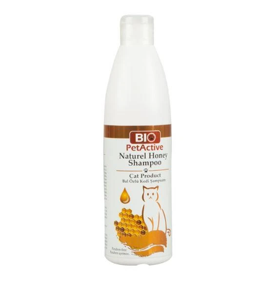 Bio Pet Active Doğal Bal Özlü Buğday Proteinli Kedi Şampuani 250 Ml ürün görseli 1
