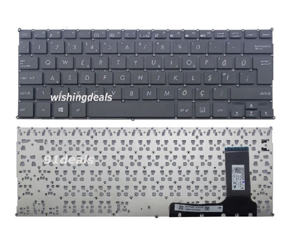 ASUS EeeBook E202SA-FD0091T Notebook Klavyesi, Laptop Tuş Takımı (Siyah TR) ürün görseli 1