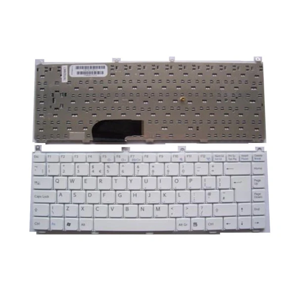 Sony Vaio VGN-FE VGN-FE11M Notebook Klavyesi - Beyaz - TR ürün görseli 1