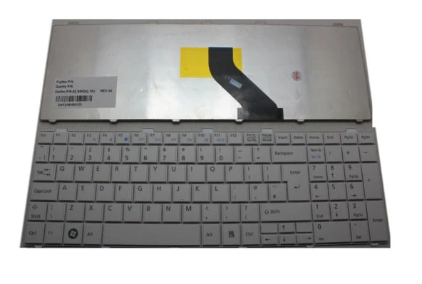 Fujitsu MP-09R76003D85 CP513253-01 Notebook Klavyesi- Beyaz - TR ürün görseli 1