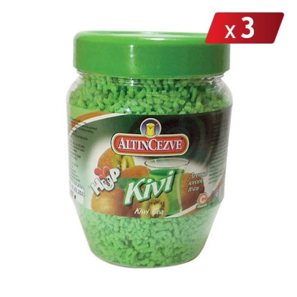 Altıncezve Granül Kivi Aromalı İçecek Tozu 300 Gr - 3LÜ PAEKT ürün görseli 1