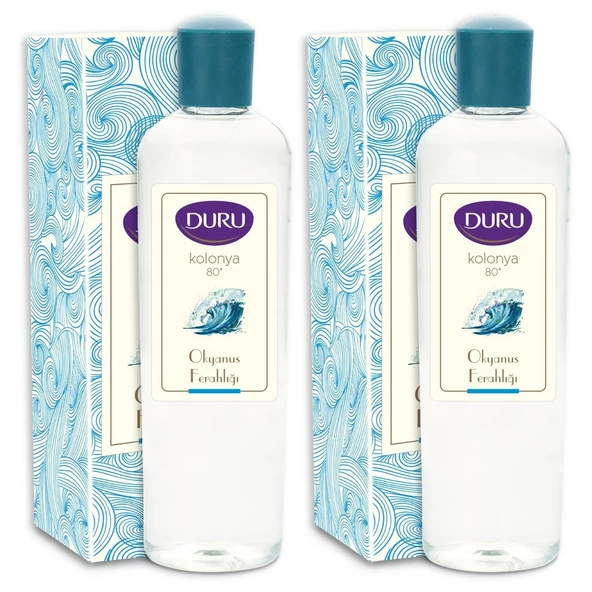 Duru 80 Derece Okyanus Ferahlığı Kolonyası Pet Şişe 400 ML x 2 ürün görseli 1