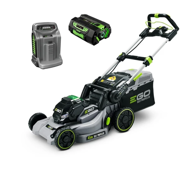 Ego LM1903E-SP Kit Akülü Şanzımanlı Çim Biçme Makinası (5 Ah Batarya + Hızlı Şarj Dahil) ürün görseli 1