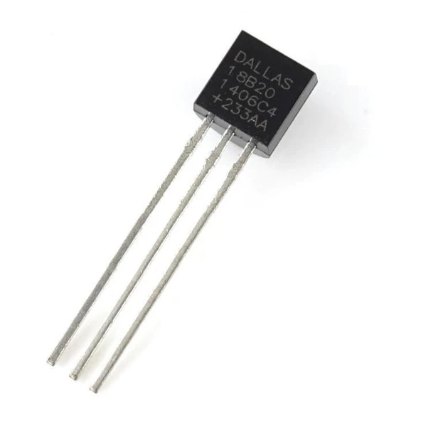 10 Adet DS18B20 Sıcaklık Sensörü,  Arduino Temperature Sensör ürün görseli 1