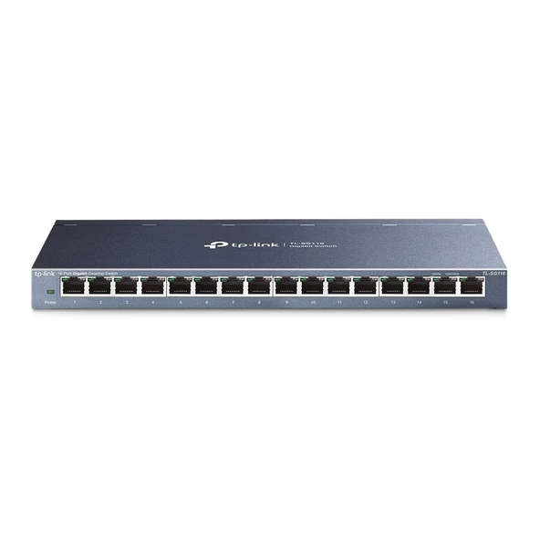 Tp-Link TL-SG116 16 Port Gigabit Switch - Resim 2