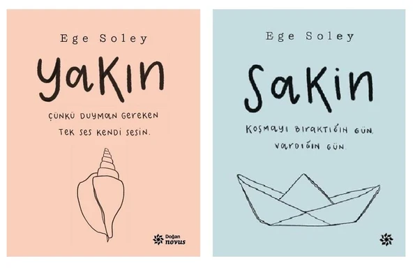 Ege Soley Seti Yakın + Sakin 2 Kitap ürün görseli 1