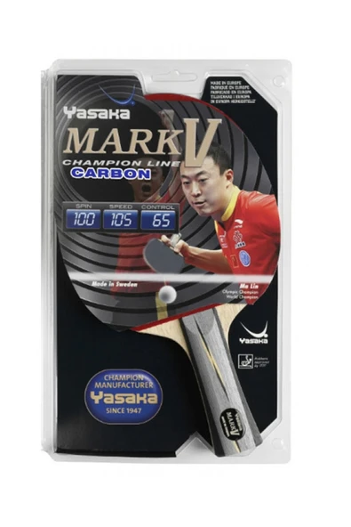 Yasaka Mark V Carbon ITTF Onaylı Masa Tenisi Raketi ürün görseli 1