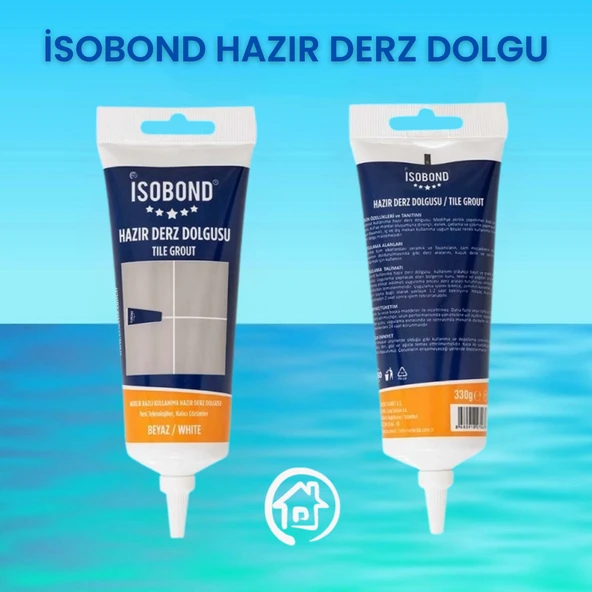 Isobond Hazır Derz Dolgusu, 330 Gram - Beyaz ürün görseli 1