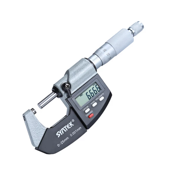 SYNTEK Dijital Mikrometre 0-25mm 0.001mm ürün görseli 1