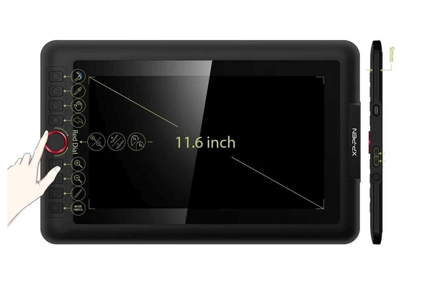 XP-Pen Artist 12 Pro Grafik Tablet - Resim 3