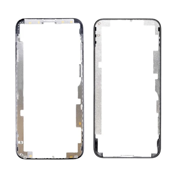Apple İphone XS İle Uyumlu Ekran Çıtası Siyah Çerçeve ürün görseli 1
