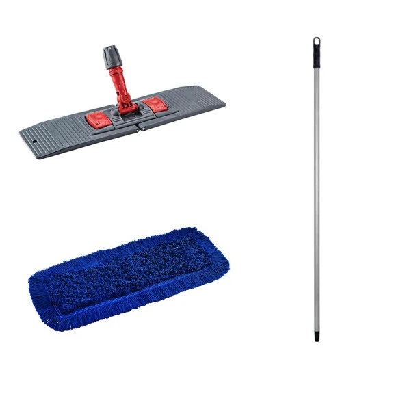 Orlon Nemli Palet Tablet Toz Toplama Statik Mop Takımı Seti- Mavi - 40 Cm. - 1 Adet ürün görseli 1