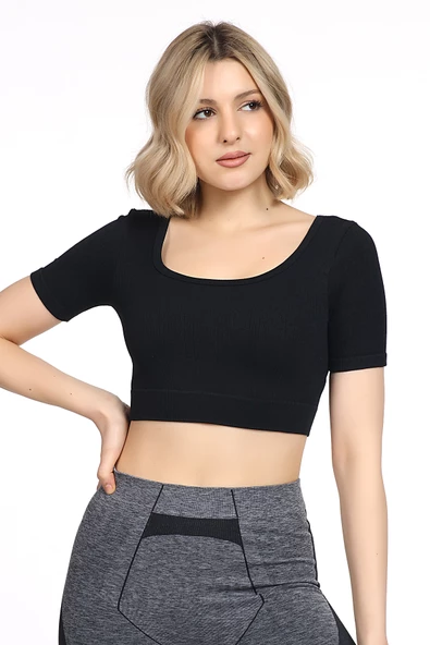DoReMi Seamless Kare Yaka Spor Büstiyer - Resim 5
