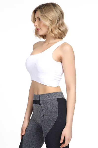 DoReMi Seamless Tek Askı Spor Büstiyer - Resim 4