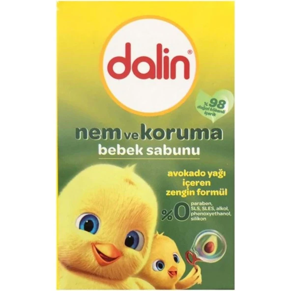 Dalin Nem Ve Koruma Bebek Sabunu 100 Gr 062767 ürün görseli 1