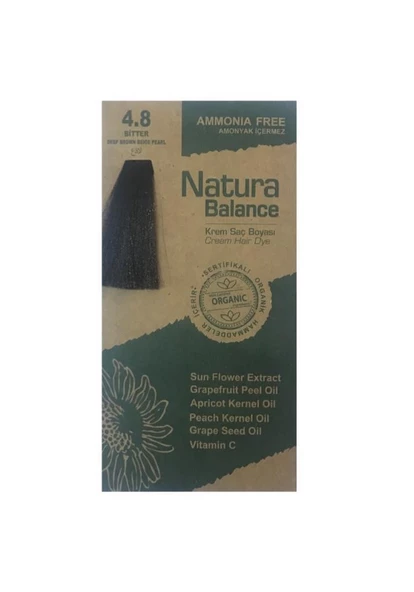 NATURA BALANCE SAÇ BOYASI 4.8 BİTTER ürün görseli 1