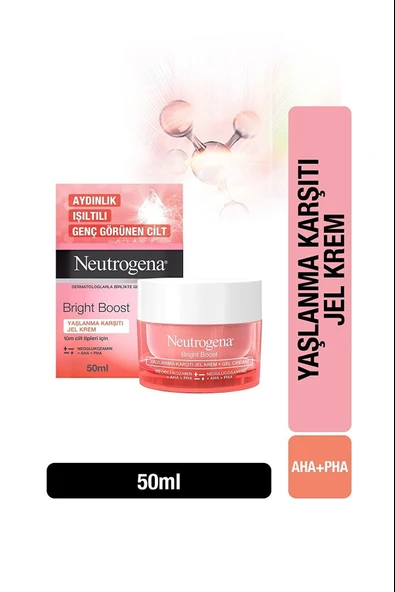 Neutrogena Bright Boost Yaşlan Ma Karşıtı Jel Krem 50 ml ürün görseli 1
