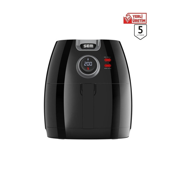 SEM Aircook Hava Fritöz Akıllı Yağsız Kızartma Sıcak Airfryer SC301 ürün görseli 1
