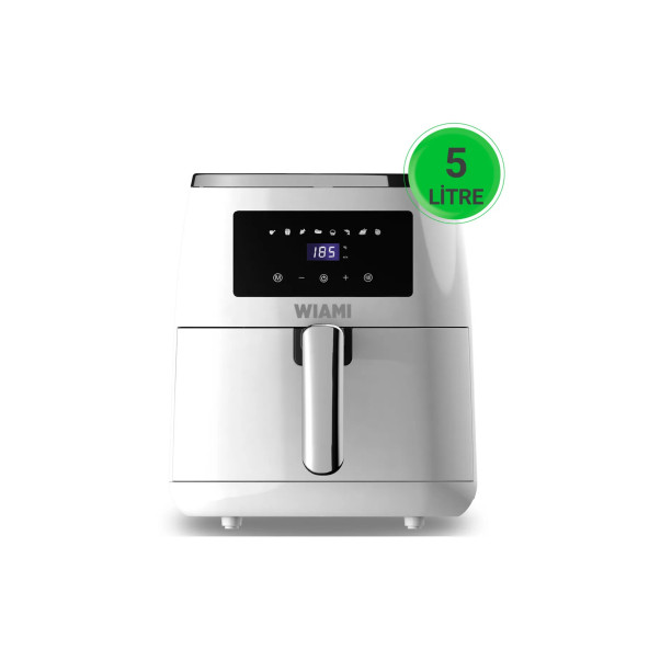 Wiami Wiami Air Fryer 5 Litre Beyaz Akıllı Fritöz ürün görseli 1
