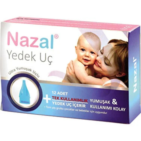 Nazal Burun Aspiratör 12'li Yedek Uç (Otri Bebe Uyumlu) ürün görseli 1
