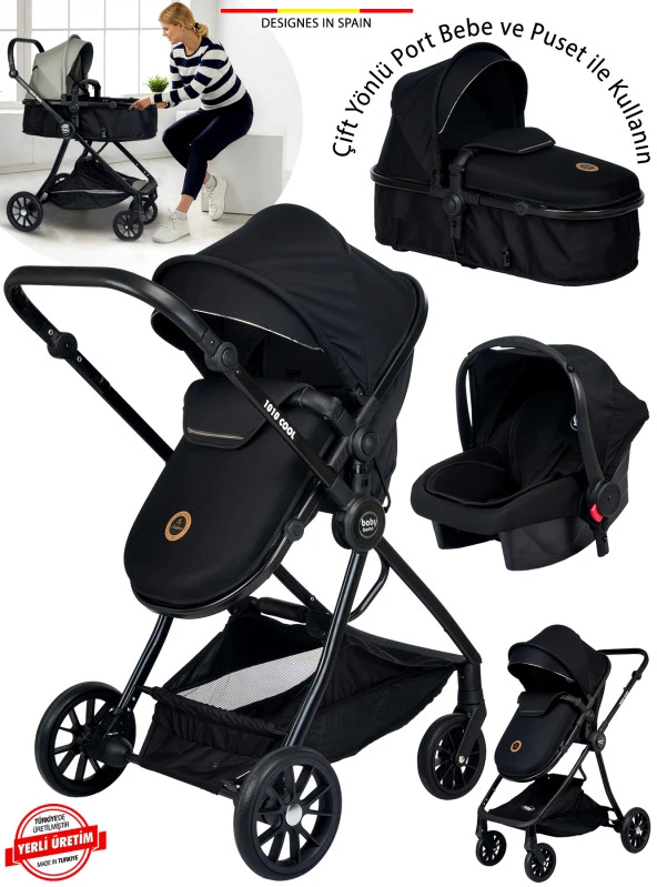 Baby Home 1010 Qool Travel Sistem Bebek Arabası ürün görseli 1