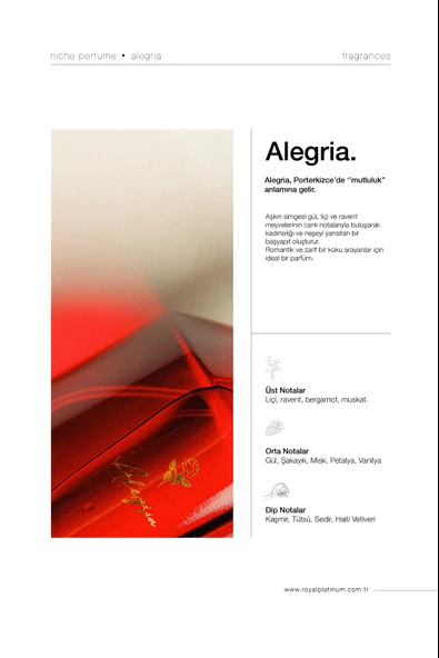 ALEGRIA 100 ML NICHE PARFÜM - Resim 2