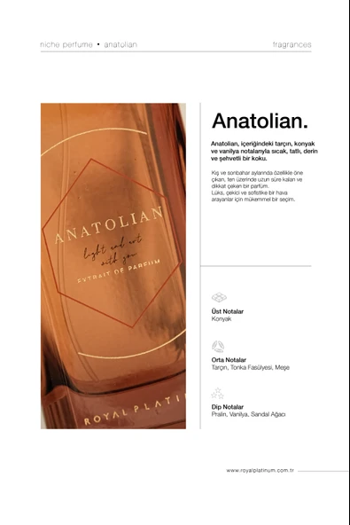 ANATOLIAN 100 ML NICHE PARFÜM - Resim 2