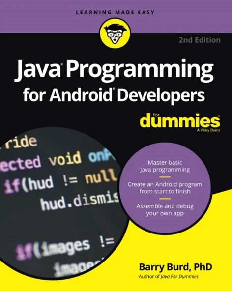 Java Programming for Android Developers For Dummies (For Dummies (Computer/Tech)) 2nd Edition Barry Burd ürün görseli 1
