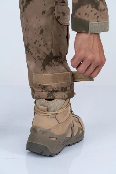 PANTOLON KOMANDO SOFTSHELL KAMUFLAJ - 508 - Resim 8