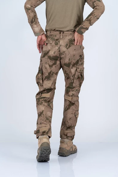 PANTOLON KOMANDO SOFTSHELL KAMUFLAJ - 508 - Resim 9