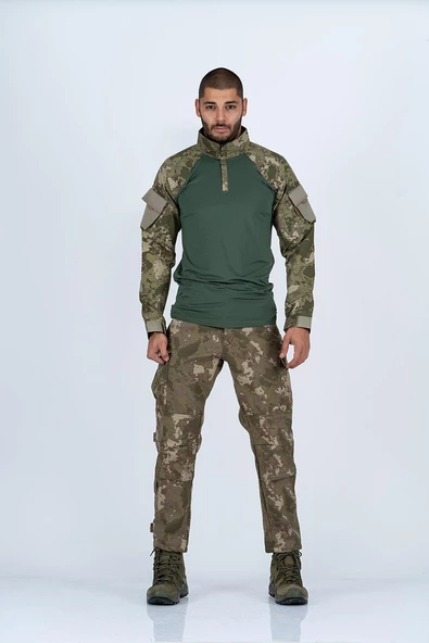 PANTOLON KOMANDO SOFTSHELL KAMUFLAJ - 508 ürün görseli 1