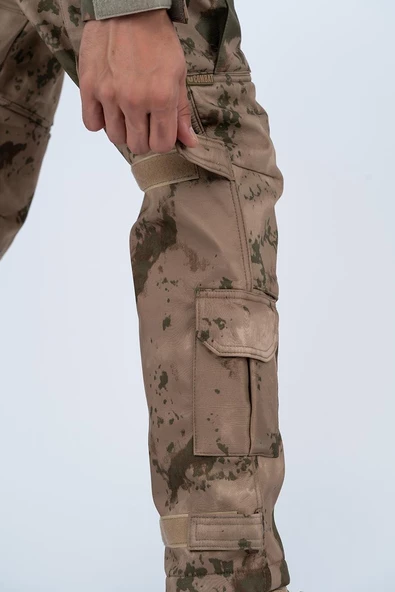 PANTOLON KOMANDO SOFTSHELL KAMUFLAJ - 508 - Resim 6