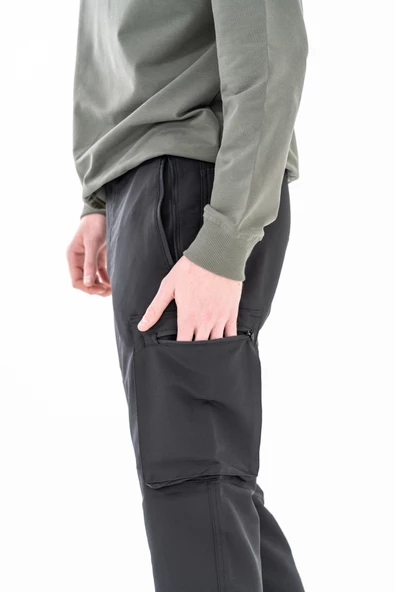 PANTOLON JOGGER HIKING - 523 - N21 - Resim 3
