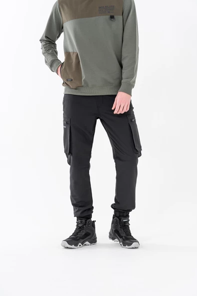 PANTOLON JOGGER HIKING - 523 - N21 - Resim 8