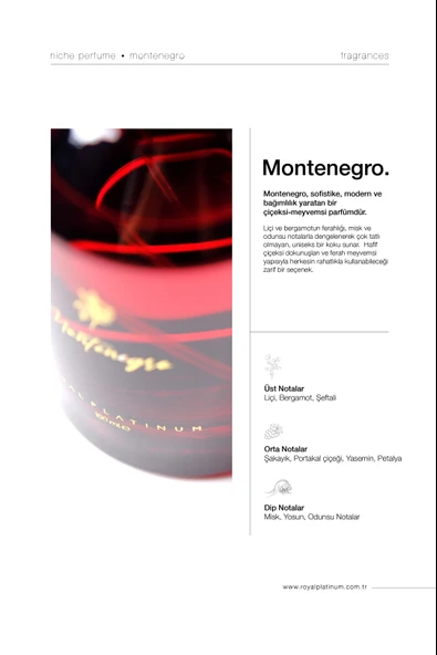 MONTENEGRO 100 ML NICHE PARFÜM - Resim 2