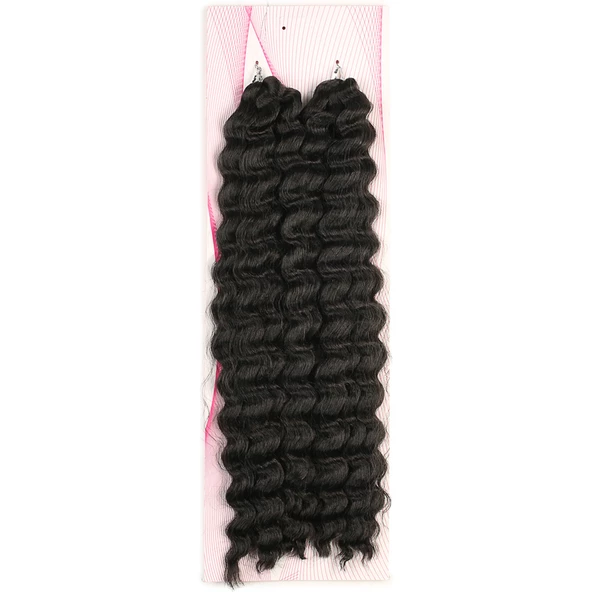 Nice Bulk Afro Su Dalgası Saç - Koyu Kestane NiceBulk-2 ürün görseli 1
