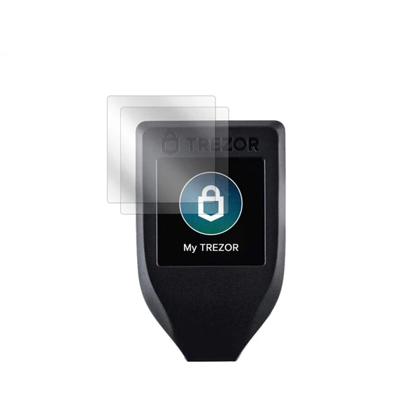 Tfy Store Trezor Model T Uyumlu 4 Adet Şeffaf Ekran koruyucu Nano Jelatin ürün görseli 1