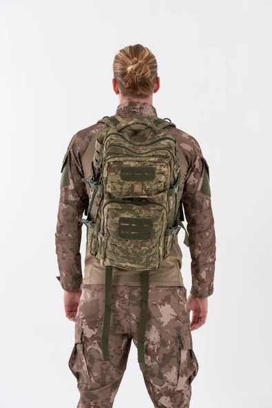 ÇANTA TACTICAL KAMUFLAJ 45 LT - 654 - Resim 10