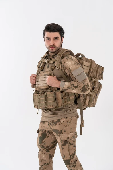 ÇANTA TACTICAL KAMUFLAJ 45 LT - 654 - Resim 9