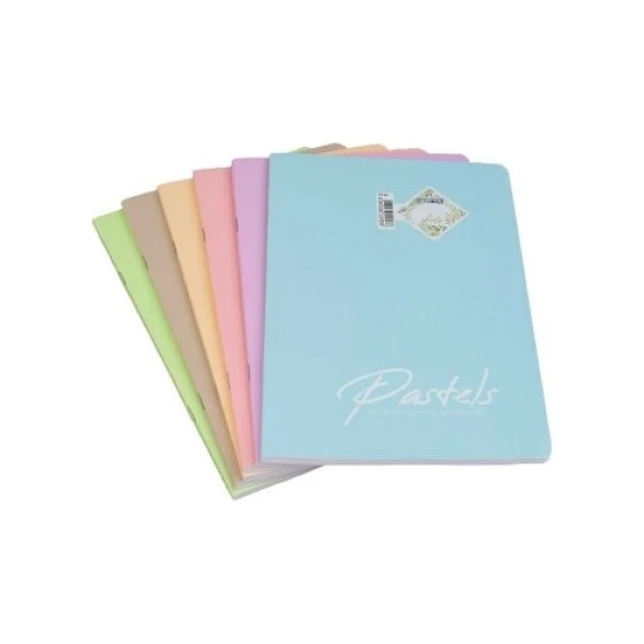 Gıpta Pastels 17X24 Pp Kapak Defter 60 Yaprak Çizgili ürün görseli 1
