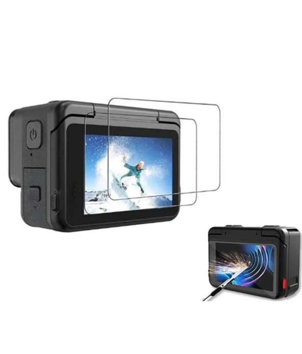 Tfy Store Insta360 Ace Pro Uyumlu 2 Adet Şeffaf Ekran koruyucu Nano Jelatin ürün görseli 1