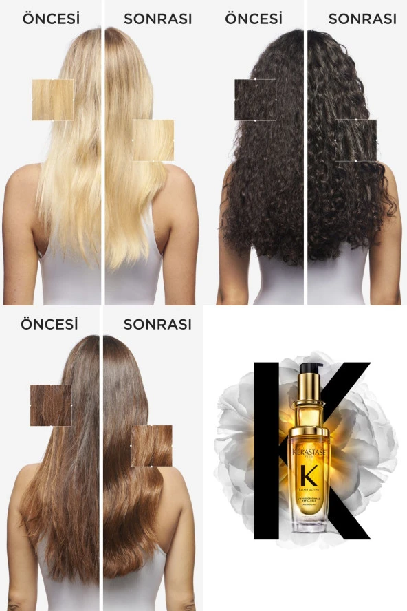 Kerastase Elixir Ultime Saç Bakım Yağı 75 ml - Resim 5