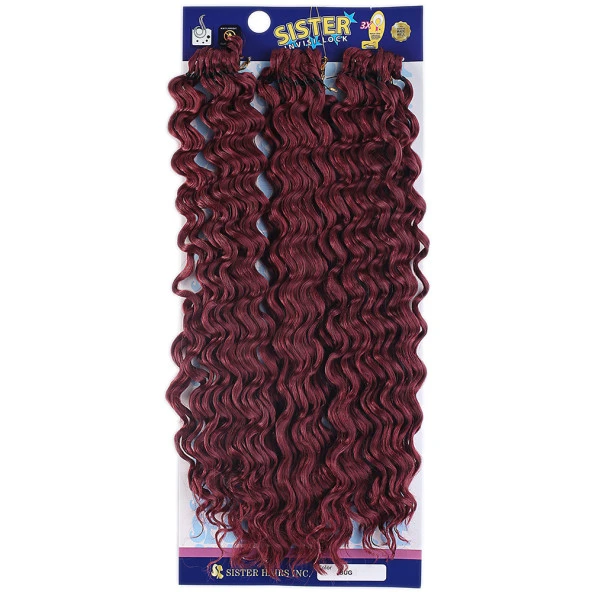 Sister Afro Dalgası Saç - Kızıl Bug PM-SISTER-BUG ürün görseli 1