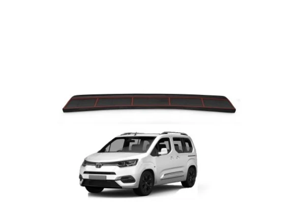 TOYOTA PROACE CİTY ARACA ÖZEL ARKA TAMPON EŞİĞİ PLASTİK 2019 2020 2021 2022 2023 2024 ürün görseli 1