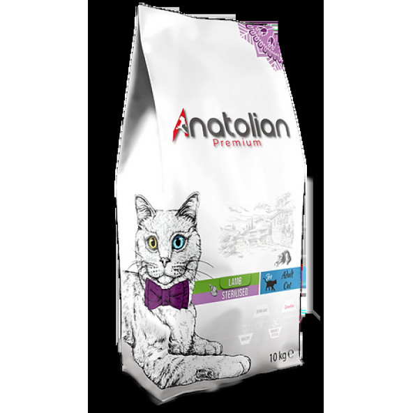 Anatolian Premium Kuzu Etli Kısırlaştırılmış Kedi Maması ürün görseli 1